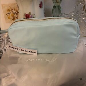 NWT Stoney Clover Lane Classic Small Pouch - Sky